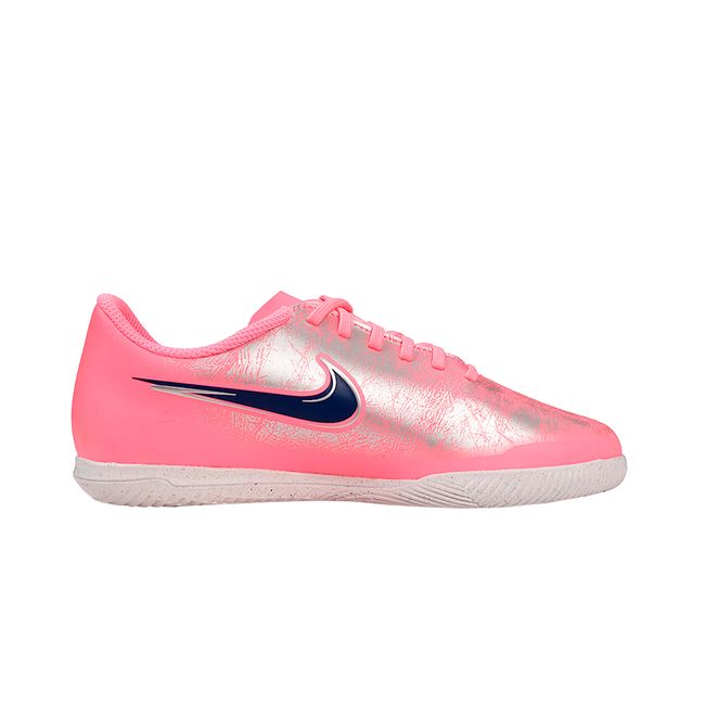 TÊNIS FUTSAL NIKE VINI JR. MERCURIAL VAPOR 16 CLUB  INFANTIL - ROSA/PTA 31