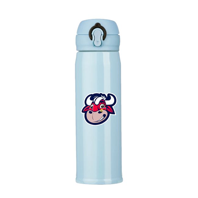 GARRAFA TÉRMICA WOOD RED BULL BRAGANTINO - 400 ML - AZUL CLARO UN