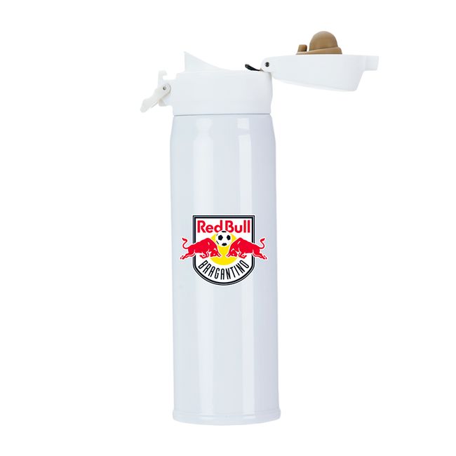 GARRAFA TÉRMICA WOOD RED BULL BRAGANTINO - 400 ML - BRANCO UN