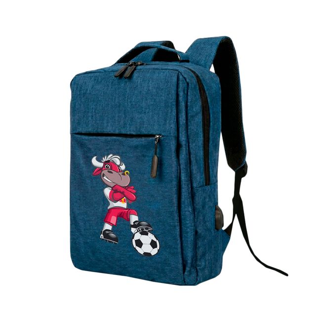 MOCHILA WOOD RED BULL BRAGANTINO TORO LOKO - 21 LITROS MOCHILA WOOD RED BULL BRAGANTINO ESCUDO - 21 LITROS - AZUL UN
