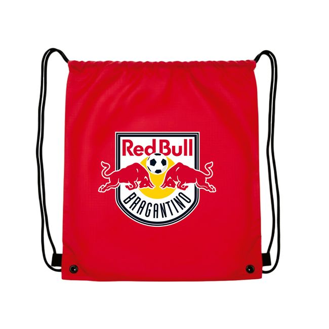BOLSA WOOD RED BULL BRAGANTINO GYM SACK ESCUDO - VERMELHO UN