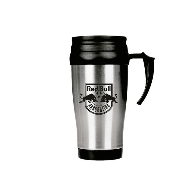 CANECA WOOD RED BULL BRAGANTINO ESCUDO - 400 ML - CINZA UN
