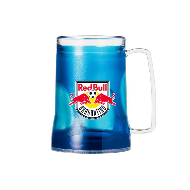 CANECA GEL WOOD RED BULL BRAGANTINO ESCUDO - 400 ML - AZUL UN