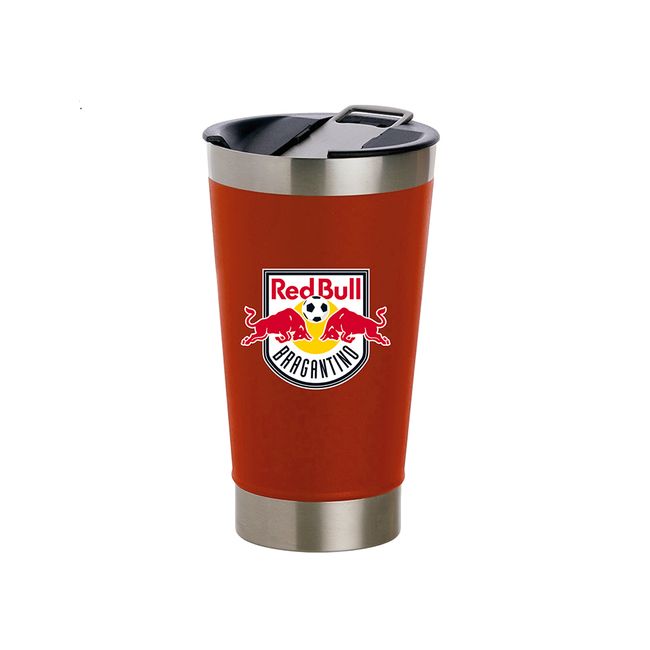 COPO TÉRMICO WOOD RED BULL BRAGANTINO ABRIDOR - 500 ML - VERMELHO UN