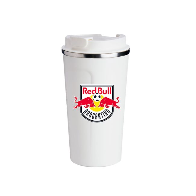 COPO TÉRMICO WOOD RED BULL BRAGANTINO CAFÉ - 500 ML - BRANCO UN