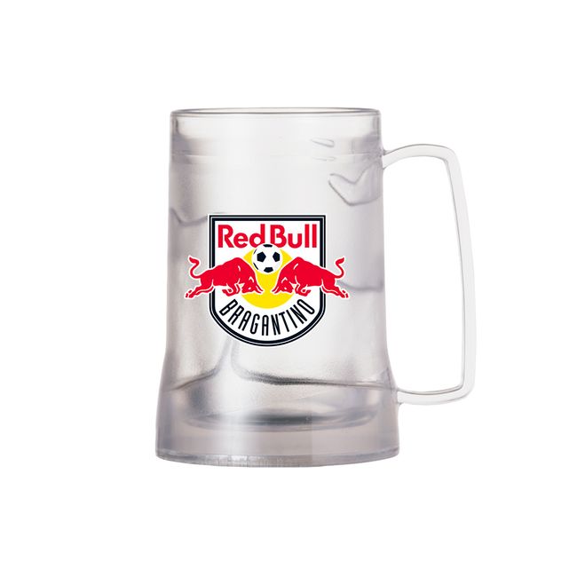 CANECA GEL WOOD RED BULL BRAGANTINO ESCUDO - 400 ML - TRANSPARENTE UN