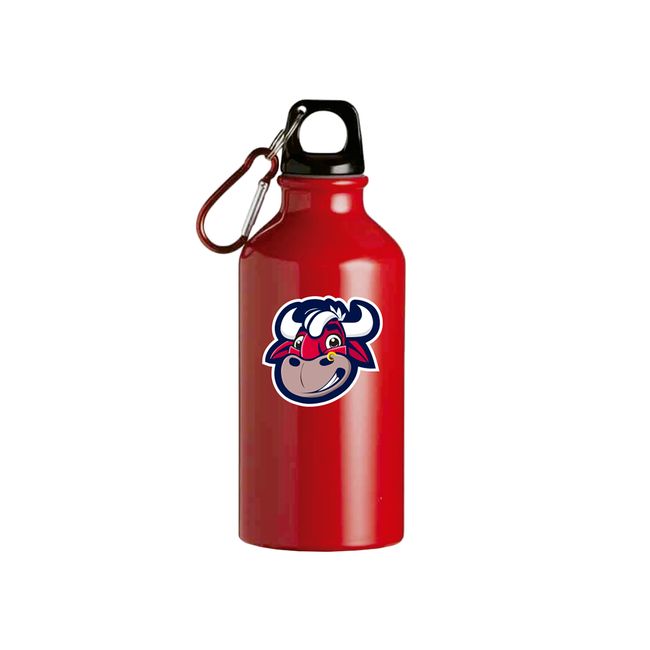 GARRAFA WOOD RED BULL BRAGANTINO COM MOSQUETÃO - 420 ML - VERMELHO UN