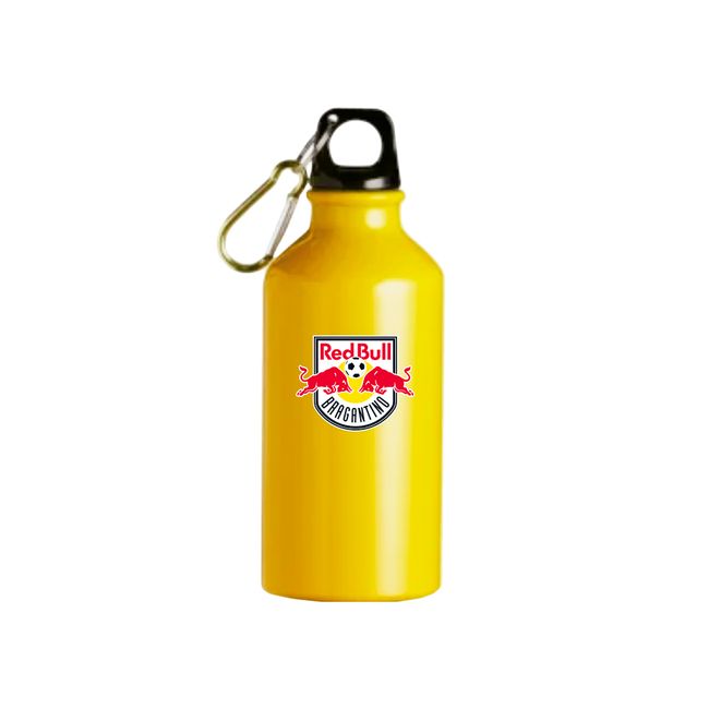 GARRAFA WOOD RED BULL BRAGANTINO COM MOSQUETÃO - 420 ML - AMARELO UN