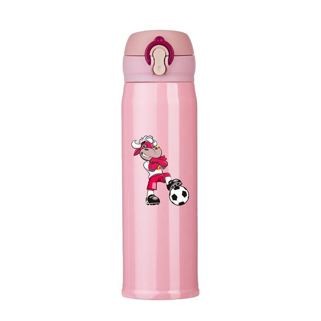 GARRAFA TÉRMICA WOOD RED BULL BRAGANTINO TORO LOKO - 400 ML - ROSA UN