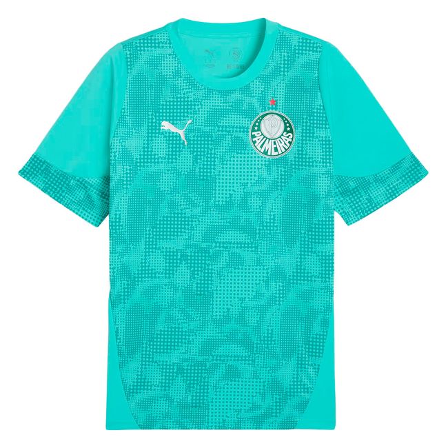 CAMISA DE TREINO PUMA PALMEIRAS 2026 MASCULINA - VERDE AGUA P
