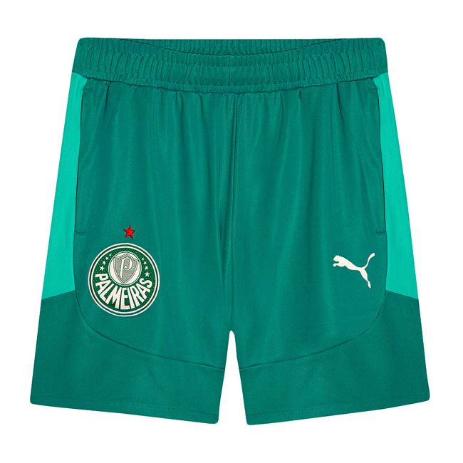 SHORT PUMA PALMEIRAS EVOSTRIPE 2026 MASCULINO - VERDE M