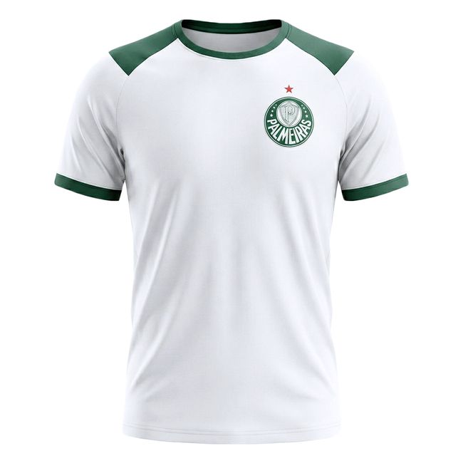 CAMISETA BETEL PALMEIRAS ALVIVERDE MASCULINA - BRANCO P