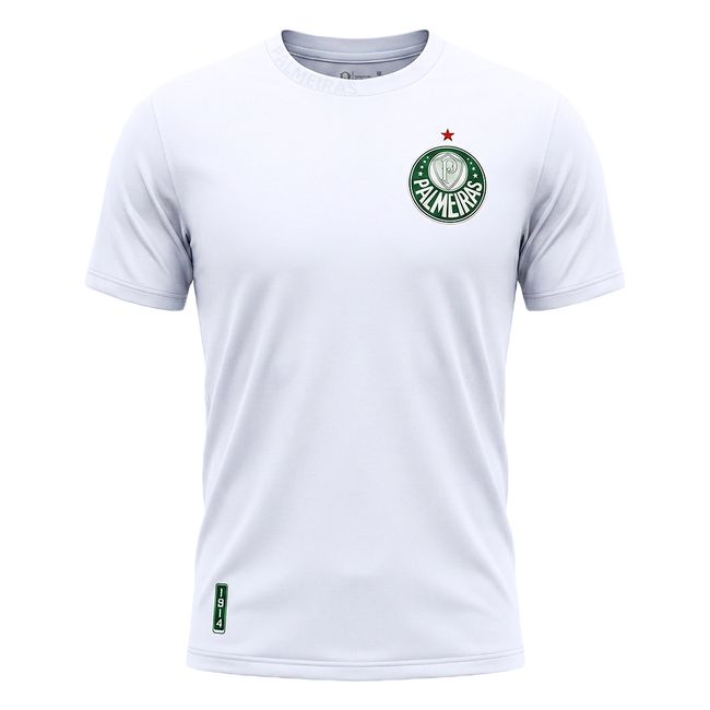 CAMISETA BETEL PALMEIRAS 1914 MASCULINA - BRANCO M