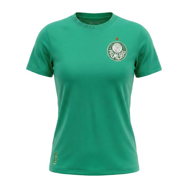 CAMISETA BETEL PALMEIRAS 1914 FEMININA - VERDE P