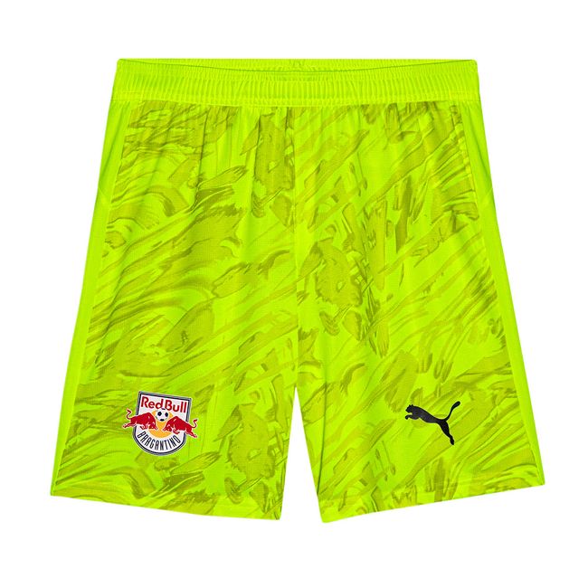 CALÇÃO DE GOLEIRO PUMA RED BULL BRAGANTINO III 2026 MASCULINO - AMARELO M