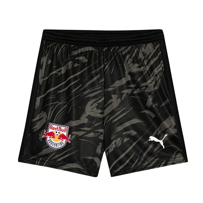 CALÇÃO DE GOLEIRO PUMA RED BULL BRAGANTINO I 2026 JUVENIL - PTO/CZA 10