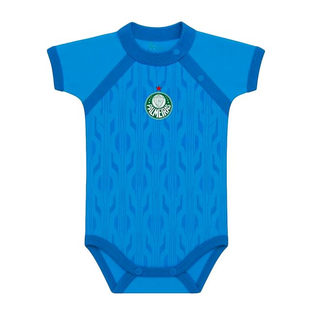 BODY REVEDOR PALMEIRAS JOGO GOLEIRO INFANTIL - AZUL P