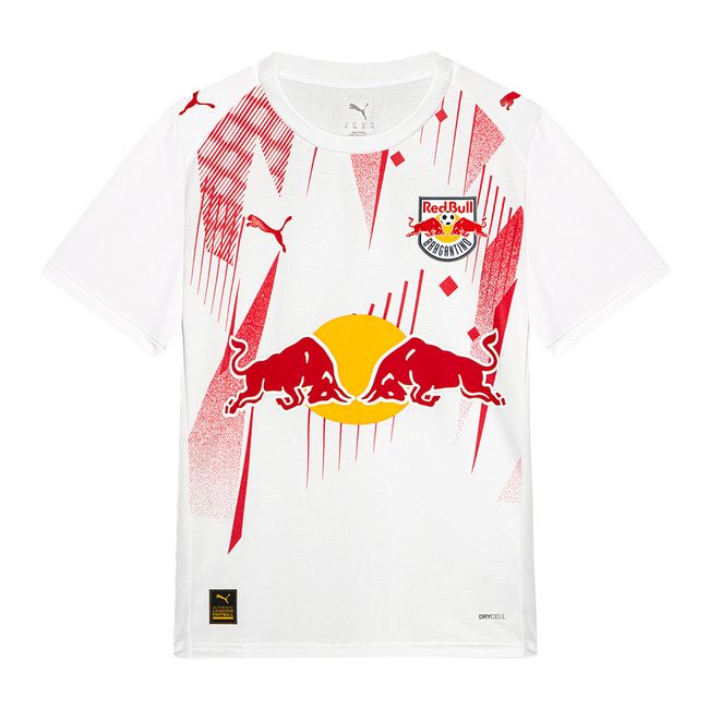 CAMISA PUMA RED BULL BRAGANTINO I 2026 JUVENIL - BCO/VERM 14