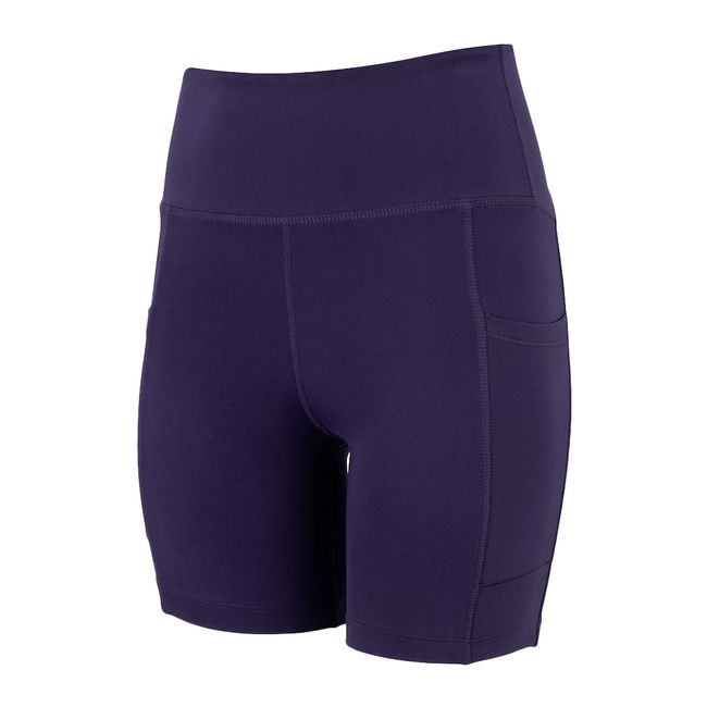 BERMUDA NEW BALANCE SLEEK 6 FEMININA - ROXO P
