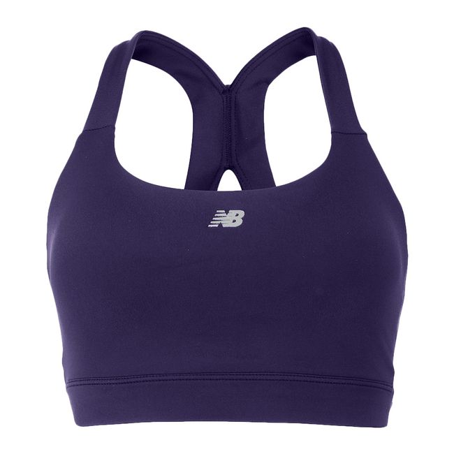 TOP NEW BALANCE ESSENTIALS RUN FEMININO - ROXO M