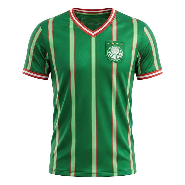 CAMISETA BETEL PALMEIRAS RETRÔ 2001 MASCULINA - VERDE M