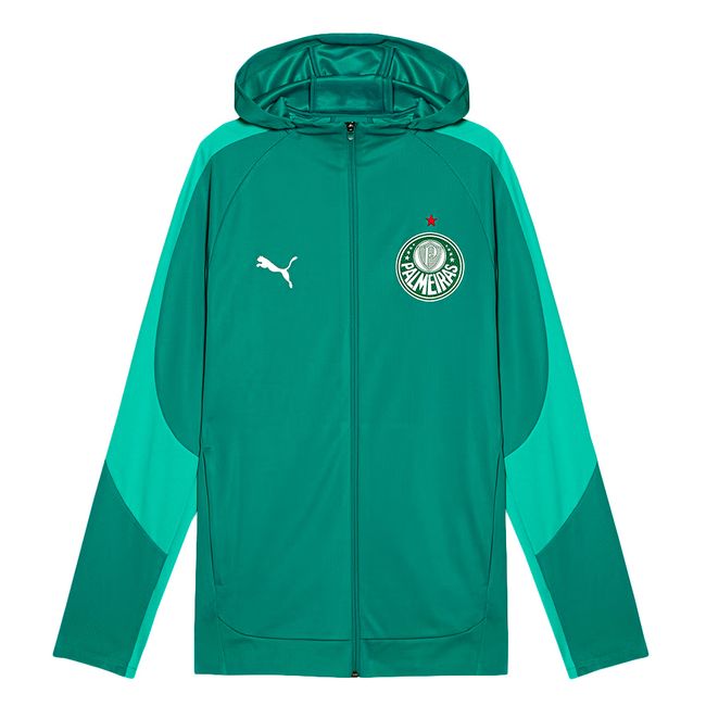 JAQUETA PUMA PALMEIRAS EVOSTRIPE 2026 MASCULINA - VERDE GG