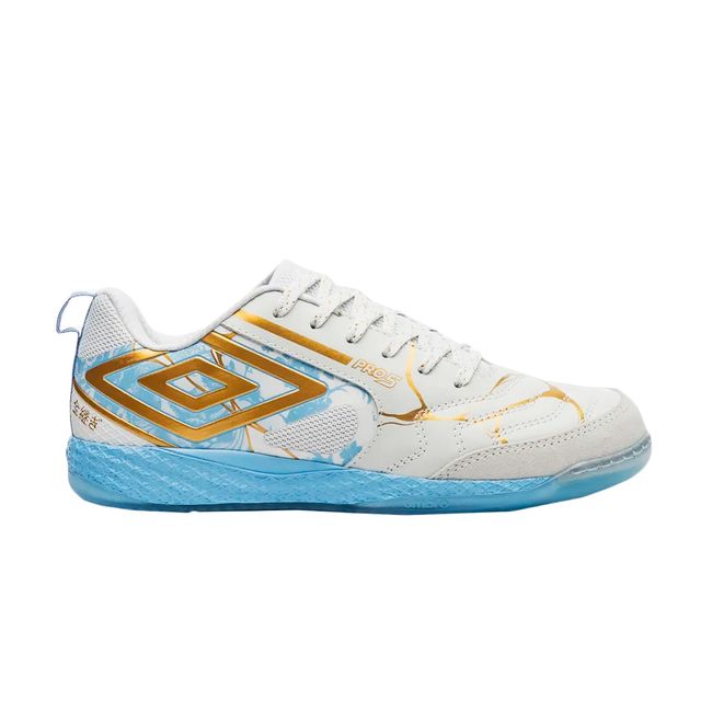 TÊNIS FUTSAL UMBRO PRO 5 BUMP KINTSUGI UNISSEX - BCO/AZUL 40