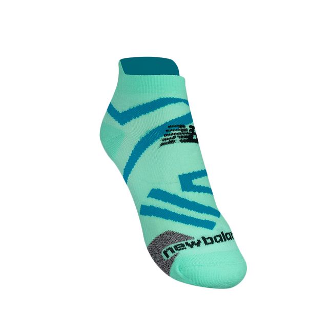 MEIA NEW BALANCE PERFORMANCE INVISÍVEL 3º CALCANHAR - VERDE M