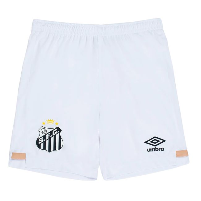 CALÇÃO UMBRO SANTOS OFICIAL 1 2026 MASCULINO - BRANCO M