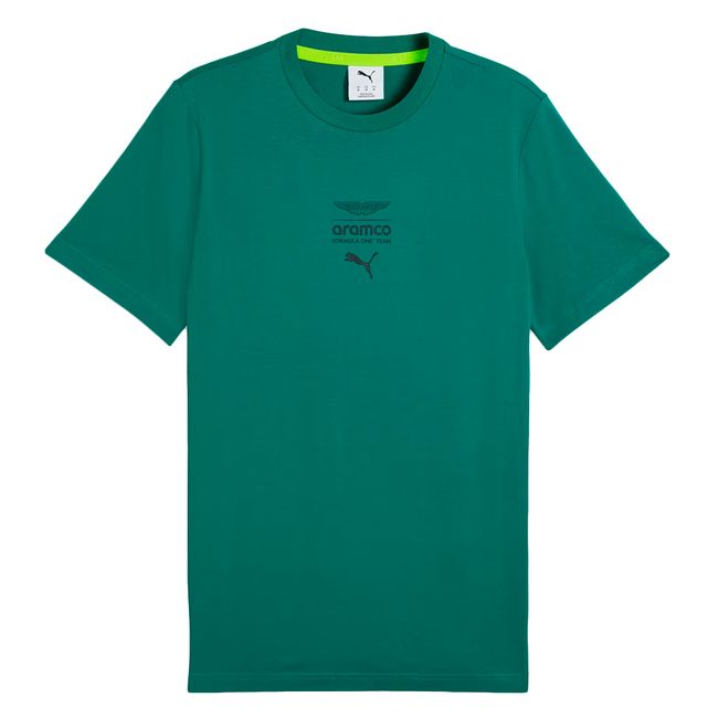 CAMISETA PUMA AMF1 ESSENTIALS MASCULINA - VERDE M