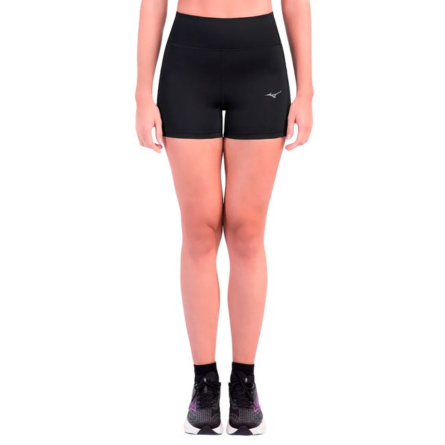 SHORT MIZUNO COMPRESS FEMININO - PRETO P