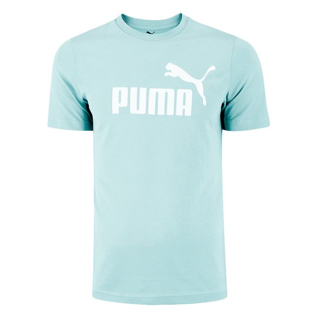 CAMISETA PUMA ESS NO.1 LOGO MASCULINA - AZUL CLARO P