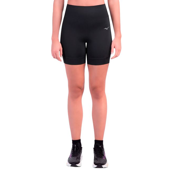 BERMUDA MIZUNO COMPRESS FEMININA - PRETO P