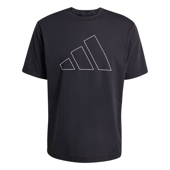 CAMISETA ADIDAS WORKOUT ESS FEELREADY MASCULINA - PTO/BCO P