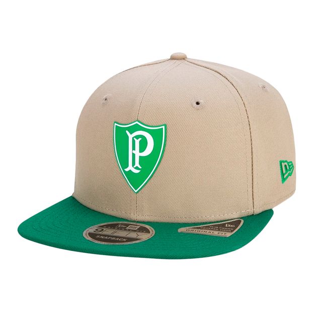 BONÉ NEW ERA 9FIFTY PALMEIRAS ORIGINAL FIT FOOTBALL - KAKI UN