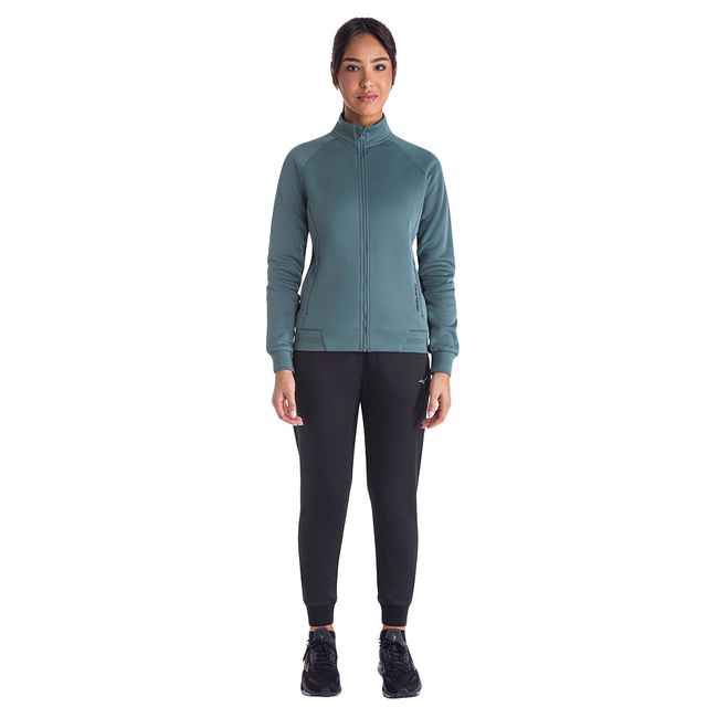 AGASALHO MIZUNO ROOT III FEMININO - VDE/PTO P