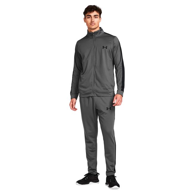 AGASALHO UNDER ARMOUR KNIT TRACK MASCULINO - GRAF/PTO M