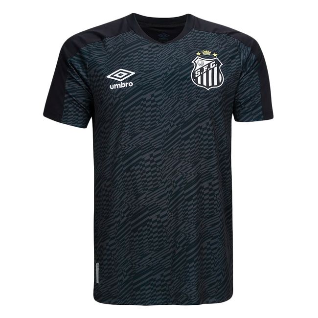 CAMISA DE GOLEIRO UMBRO SANTOS 2026 MASCULINA - PRETO P