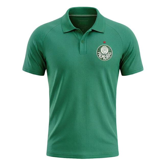 CAMISA POLO BETEL PALMEIRAS BASIC 1914 III MASCULINA - VERDE P