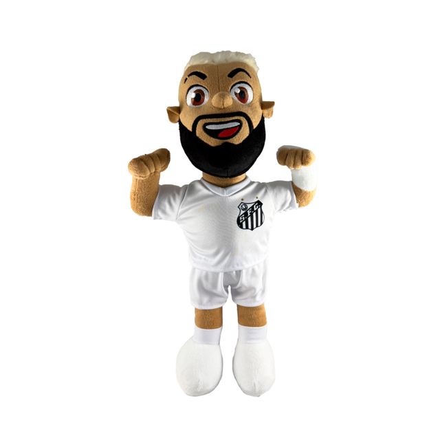 PELÚCIA ML SPORTS SANTOS GABIGOL - PTO/BCO UN