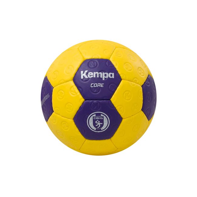 BOLA HANDEBOL KEMPA CORE TAM 1 - AMA/AZUL UN