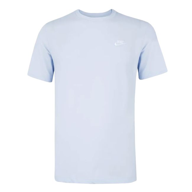 CAMISETA NIKE SPORTSWEAR CLUB MASCULINA - AZUL CLARO P