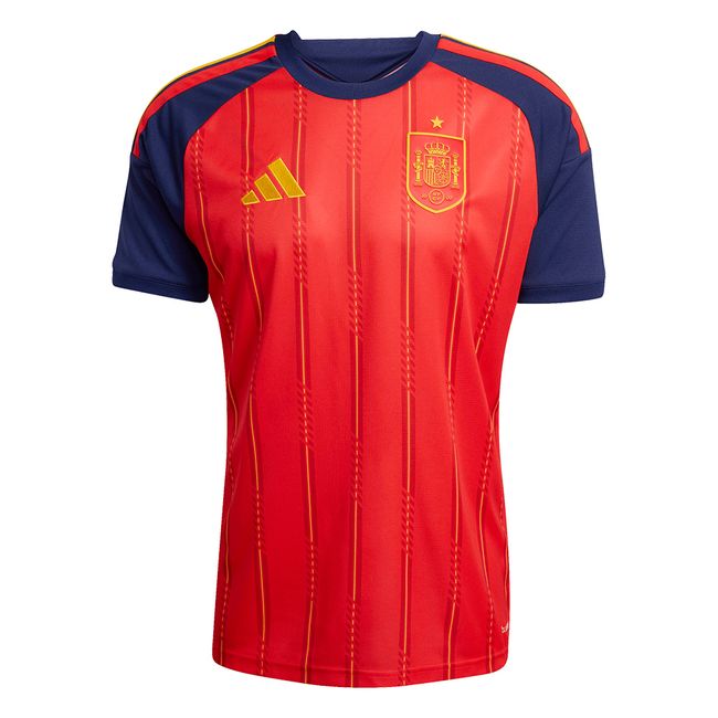 CAMISA ADIDAS ESPANHA I 2026 MASCULINA - VERM/AZUL P