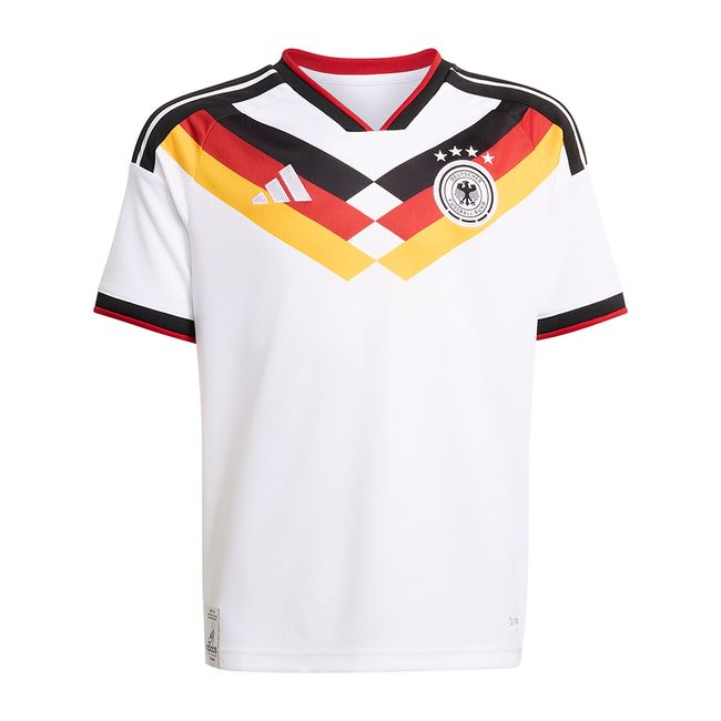 CAMISA ADIDAS ALEMANHA I 2026 INFANTIL - BRANCO 10