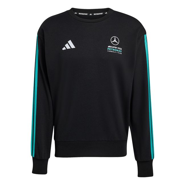 BLUSA DE MOLETOM ADIDAS MERCEDES-AMG PETRONAS TEAM DNA MASCULINA - PTO/VDE M