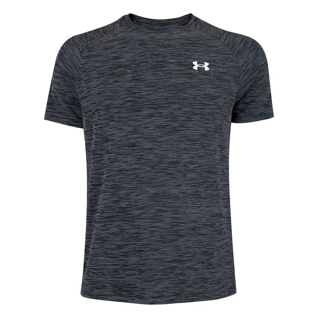 CAMISETA UNDER ARMOUR TECH TEXTURED MASCULINA - GRAFITE P
