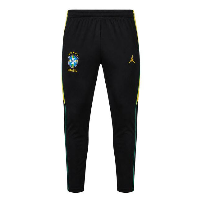 CALÇA DE TREINO NIKE BRASIL JORDAN ACADEMY PRO 2026 MASCULINA - PTO/AMA P