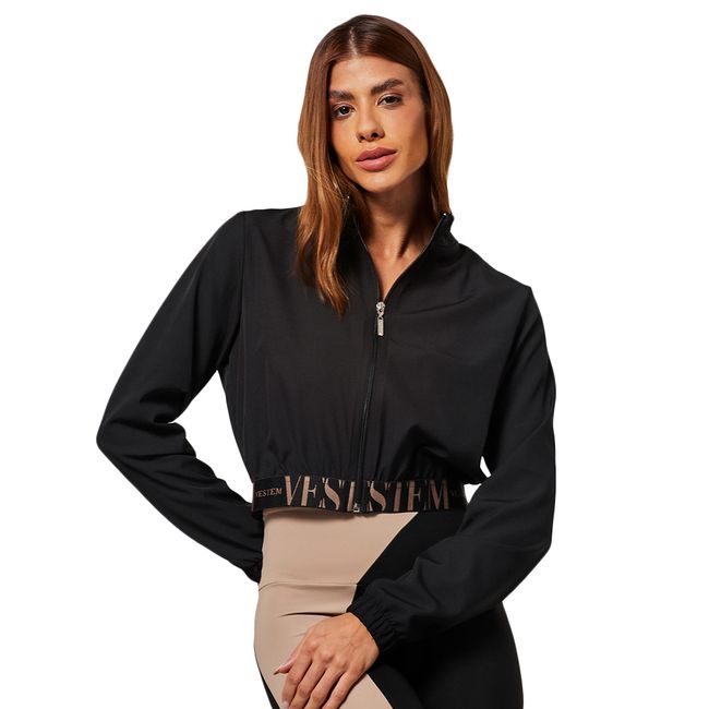 JAQUETA VESTEM PUSH UPS FEMININA - PRETO P