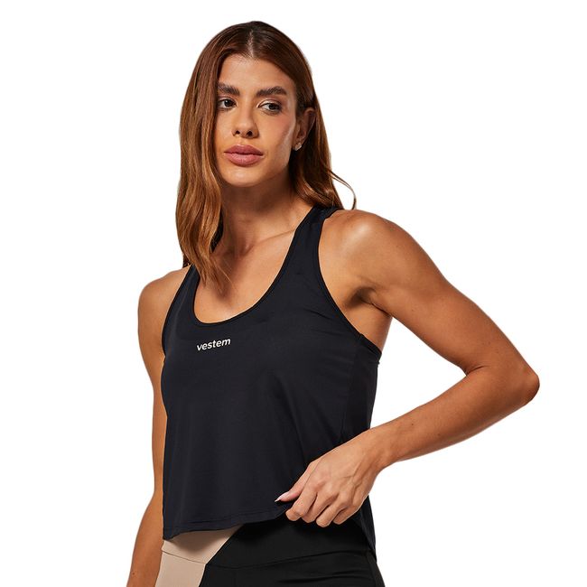 REGATA VESTEM ISIS FEMININA - PRETO P
