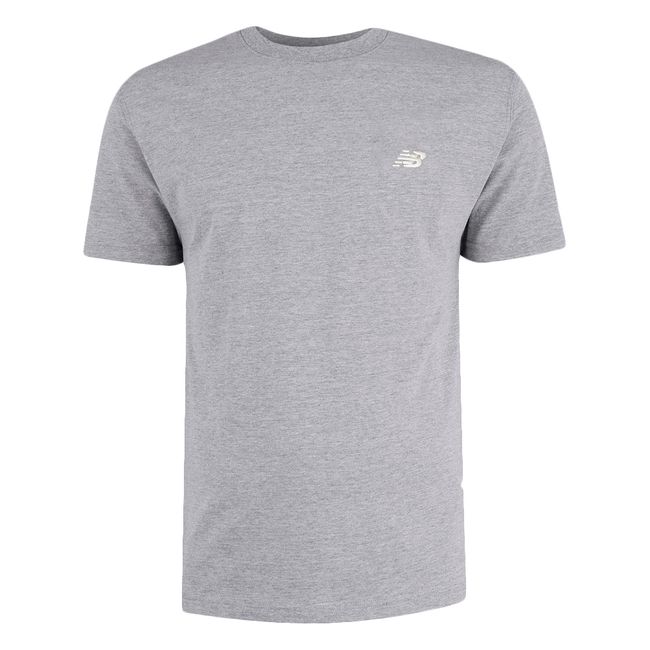 CAMISETA NEW BALANCE ESSENTIALS SL MASCULINA - CINZA P